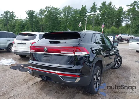 2024 Volkswagen Atlas Cross Sport 2.0T Se W/Technology из США, поврежденный, VIN 1V2HE2CA9RC227301
